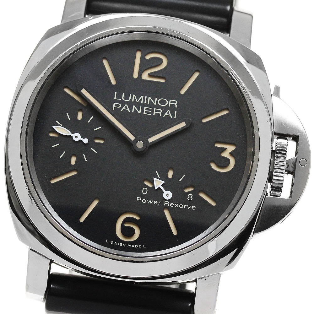 パネライ PANERAI PAM00795 ルミノール 8デイズ パワーリザーブ アッチャイオ 手巻き メンズ _849715【中古】