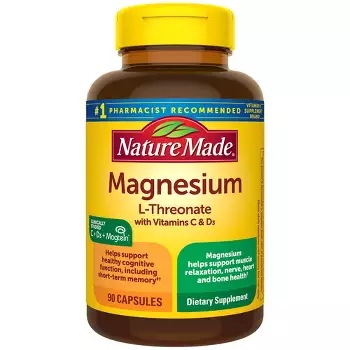 ネイチャーメイド Magnesium L Threonate with Vitamin C & Vitamin D3 Capsules 7,221円