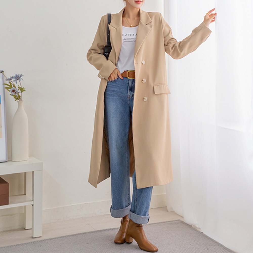 (NAK21) (55~88) クラシックテーラードロングコート NK24-J-8