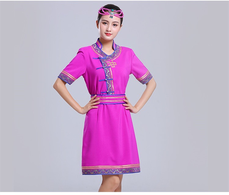 モンゴル礼服女性イベントモンゴル舞台演出服 レディース民族衣装宴会場　披露宴　モンゴル風ドレス礼服伝統的 優雅 レトロ 復古 エレガント フェミニン 仮装 舞台 演出 結婚