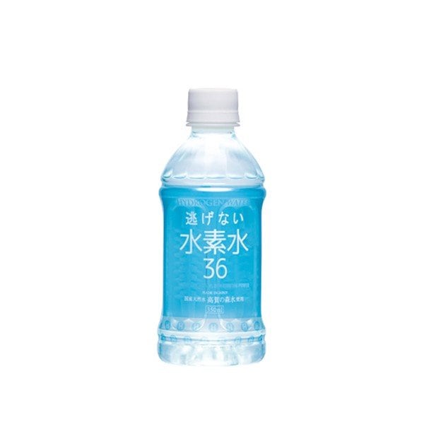 奥長良川名水 逃げない水素水36 ブルー 350ml×24本入　3日目で水素発生量～約1550ppb 逃げない水素 特許取得 国産 天然軟水 水 ミネラルウォーター モンドセレクション