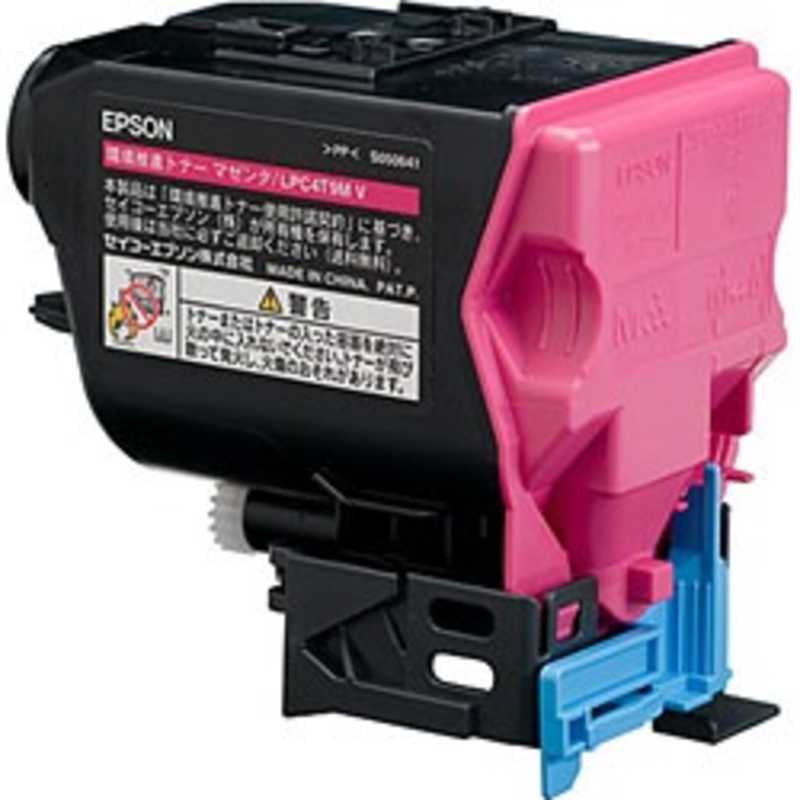 エプソン　EPSON　純正環境推進トナー(マゼンタ)　LPC4T9MV