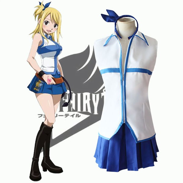 Qoo10] FAIRY TAIL フェアリーテイル ルーシィ ルーシィ 服