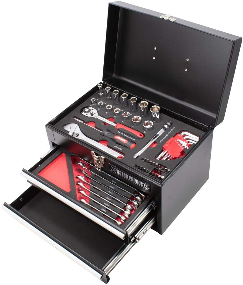 アストロプロダクツ コンパクトツールセット ミリ (56点組) TS198 工具セット ハンドツール DIY メンテナンス エントリーモデル