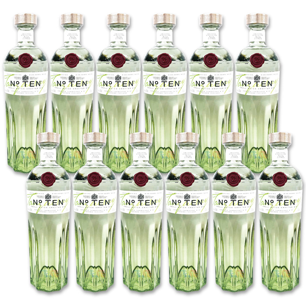 [正規品 新型] タンカレー ナンバーテン 750ml 12本セット イギリス ジン Tanqueray NO.10