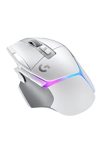 Logicool G ゲーミングマウス G502 X PLUS LIGHTSPEED ワイヤレス マウス G502XWL-RGBWH LIGHTFORCE ハイブリッドスイッチ HERO 25Kセンサ