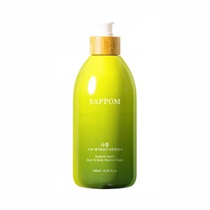 ハヌルホスサポムリンゴヘア＆ボディナチュラルウォッシュ/Sappom Apple Hair&Body Natural Wash