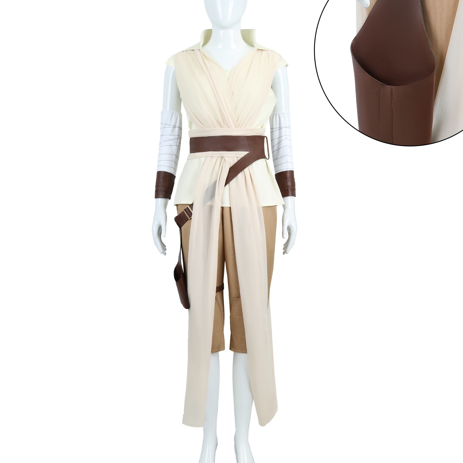 【人気爆売れ】ハロウィーンスターウォーズ9cosジェダイ侍レイコスプレいしょう映画ロールプレイ服セット