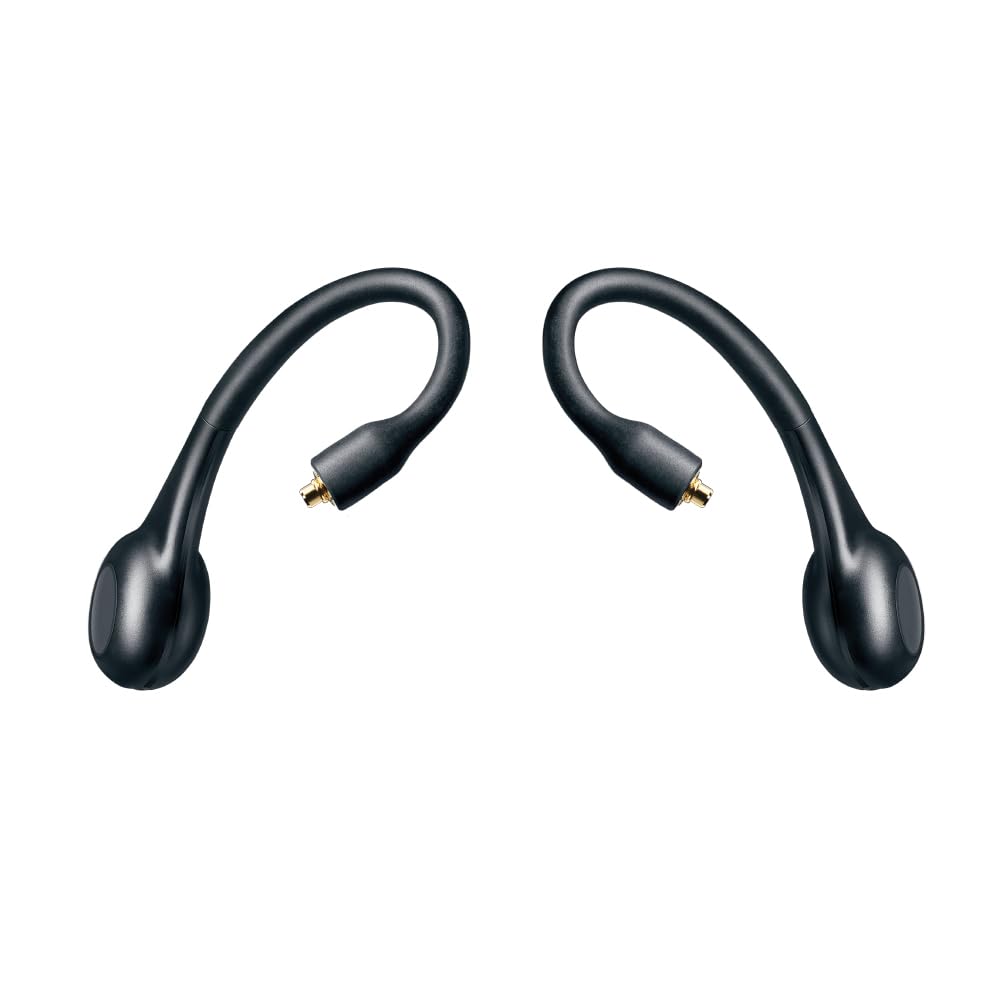 SHURE シュア RMCE-TW2 ブラック ワイヤレス・セキュアフィット・アダプター : ワイヤレスイヤホン変換 MMCX 耳掛け IPX4防滴 外音取り込み マイク付 Bluetooth 5.0