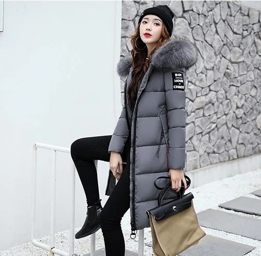 アウター 中綿コート ロング コート カラー 厚い ダウン風コート ダウン ジャケット フード付き ジッパー 前開き ふわふわ ビッグ ファー もこもこ ポケット付き 防寒 暖かい あったか