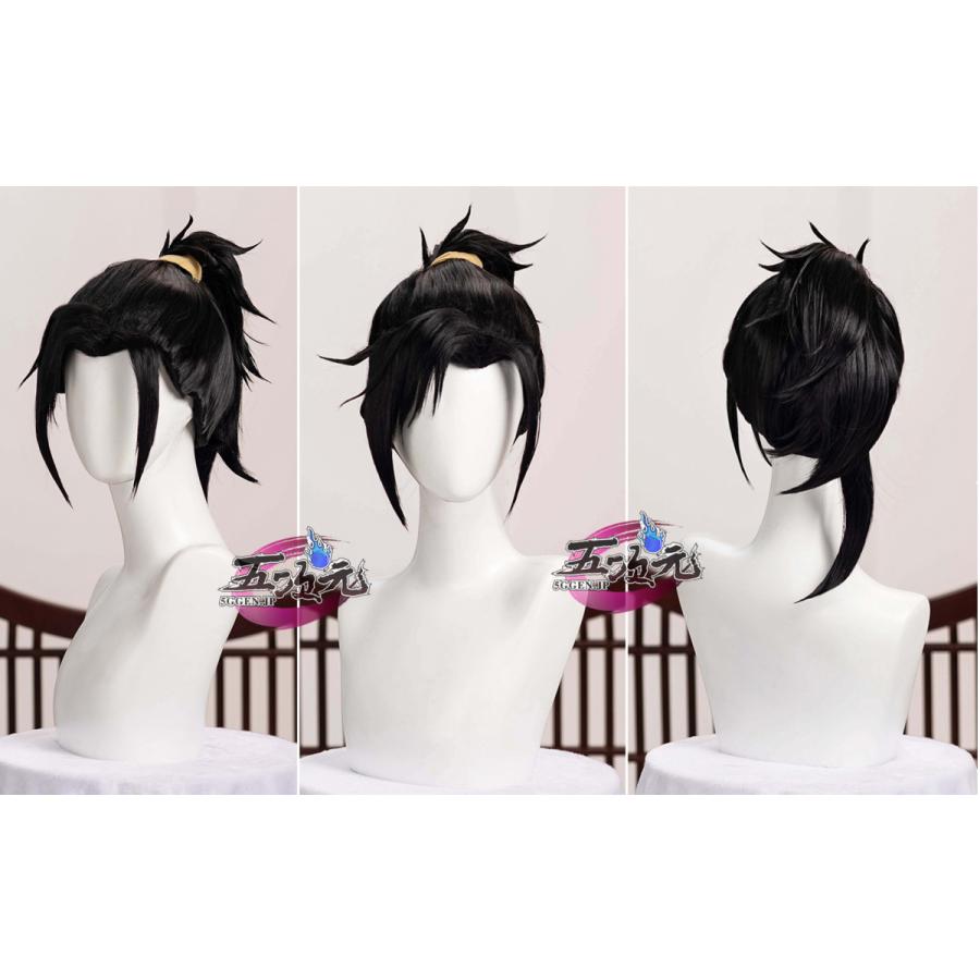 ハロウィン ウィッグ コスプレ レディース ウィッグ イベント用品 コスプレ パーティー ハロウィン　魔道祖師　公式　コスプレ　薛洋　ウィッグ レディース 五次元