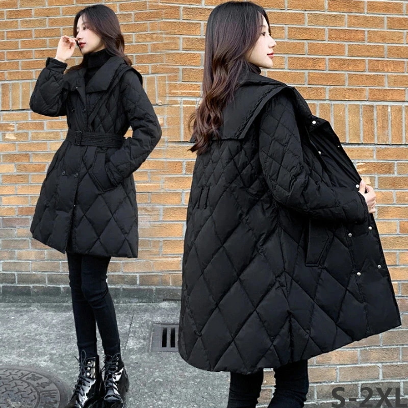 ダウンコート ロングダウン ダウンジャケット アウター 上着 ロングコート ファー レディース 50代 40代 30代 ゆったり 大きいサイズ 秋冬 ロングコート 送料無料