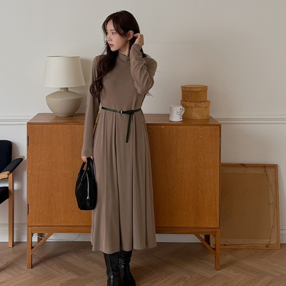 (JSTYLEのイーブレット) イーブレットロディエプリーツバンドポーラーズロングドレス JSTYLE