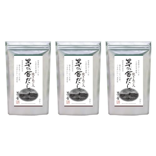 久原本家 茅乃舎だし 8g×30袋入 【3個パック】 焼あご入り だしパック 出汁 博多 和風だし 国産原料使用 化学調味料・保存料 無添加