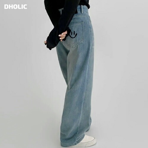 スマイルポケットデニムパンツ