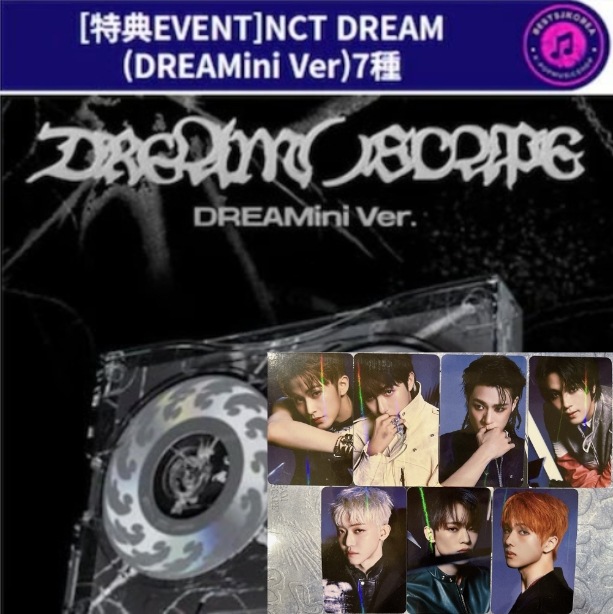 [特典EVENT]NCT DREAM DREAM( )SCAPE ((DREAMini Ver.)7種