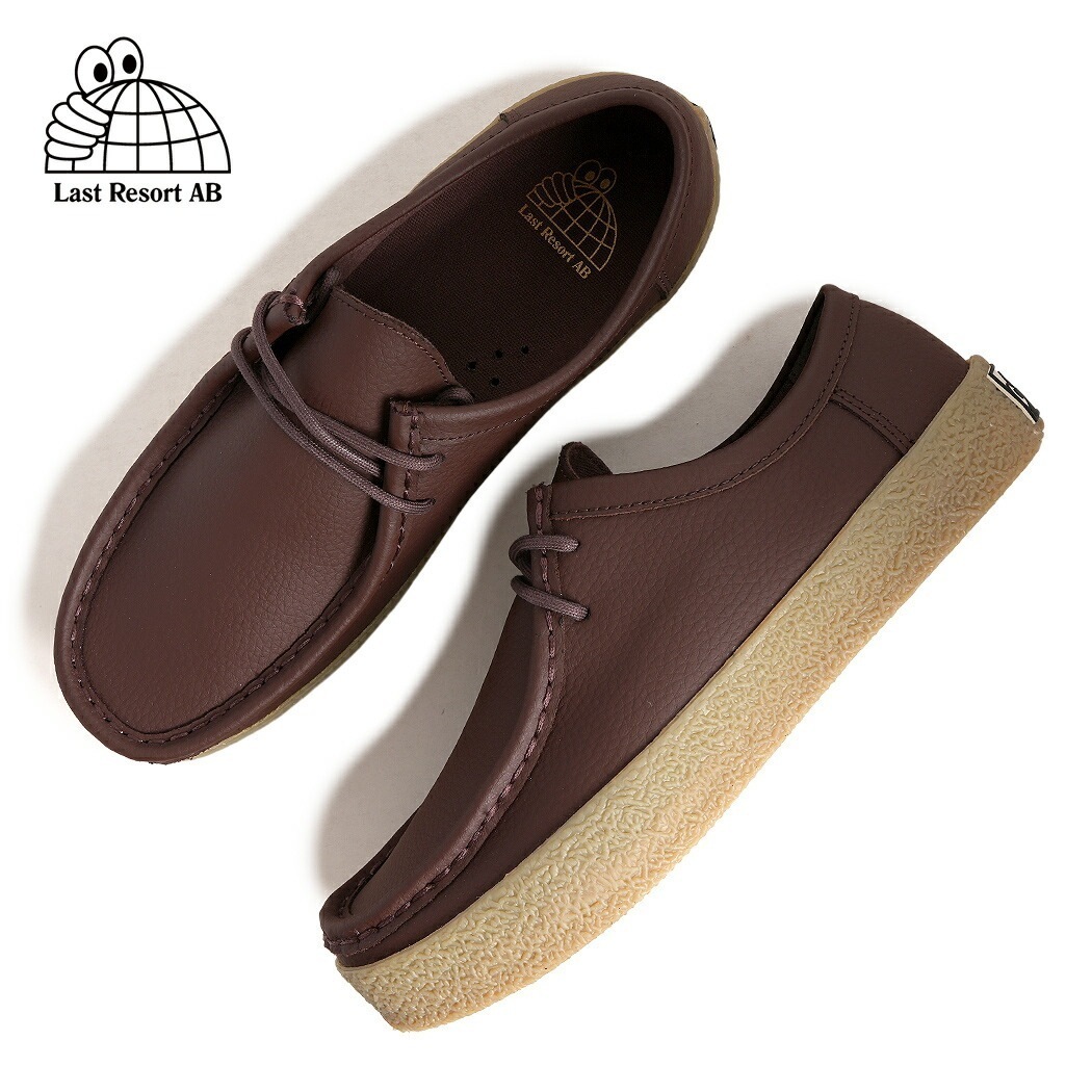 LAST RESORT AB ラストリゾート VM006 MOC スニーカー LEATHER BROWN STONE/GUM ( ブラウン 茶色 ガムソール モカシン メンズ レディース VM006B