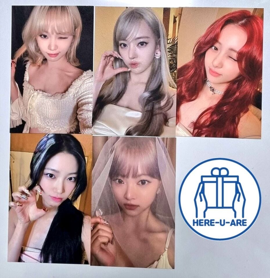 Lesserafim Le Sserafim all members Easy Broadcast Photo card rare PC gongbang サノク工房 28,793円
