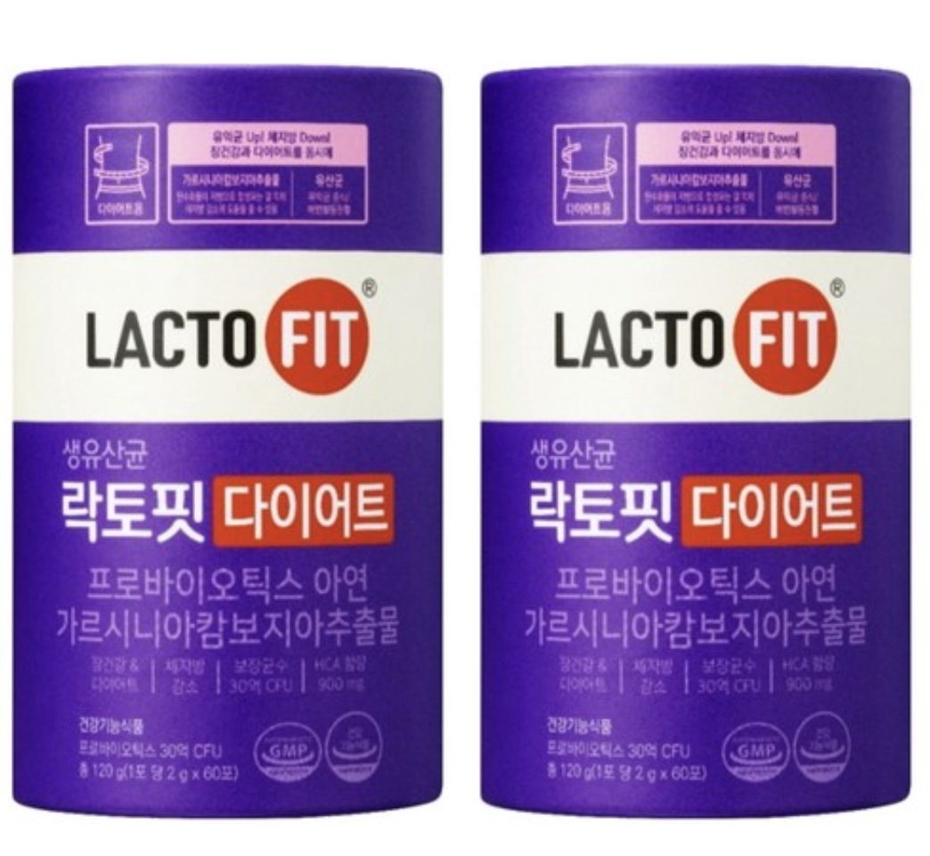 ダイエット乳酸菌 60p,120g x 2個