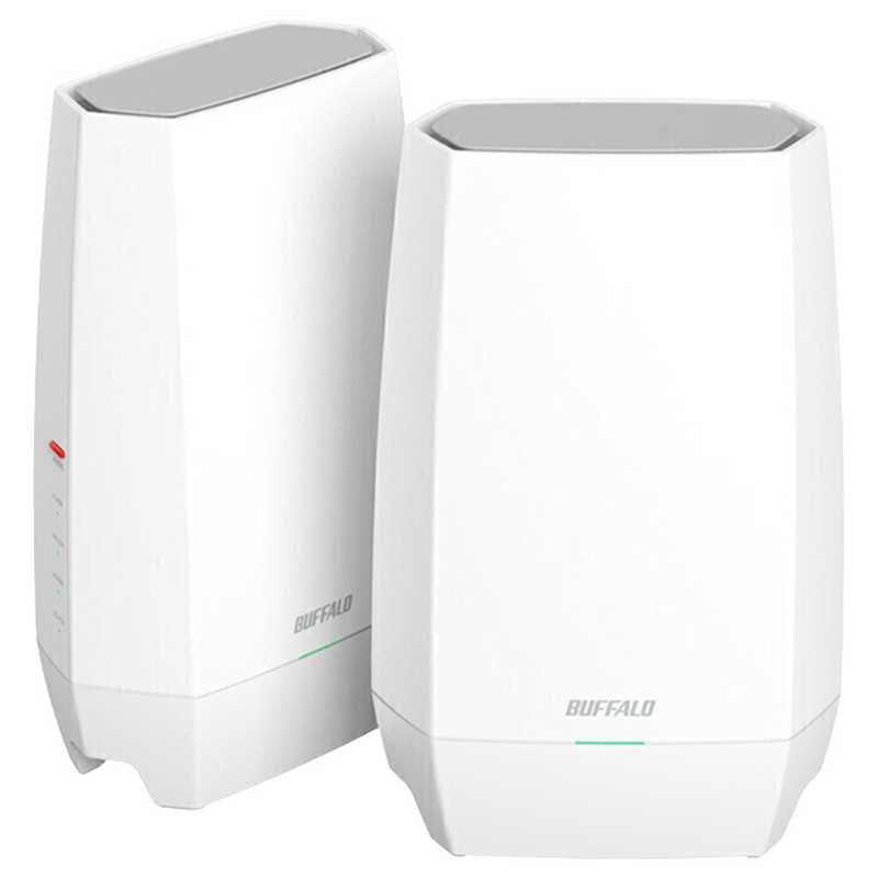 BUFFALO　Wi-Fiルーター AirStation Wi-Fi6E(11ax)対応 2401＋2401＋573Mbps　WNR-5400XE6P/2S