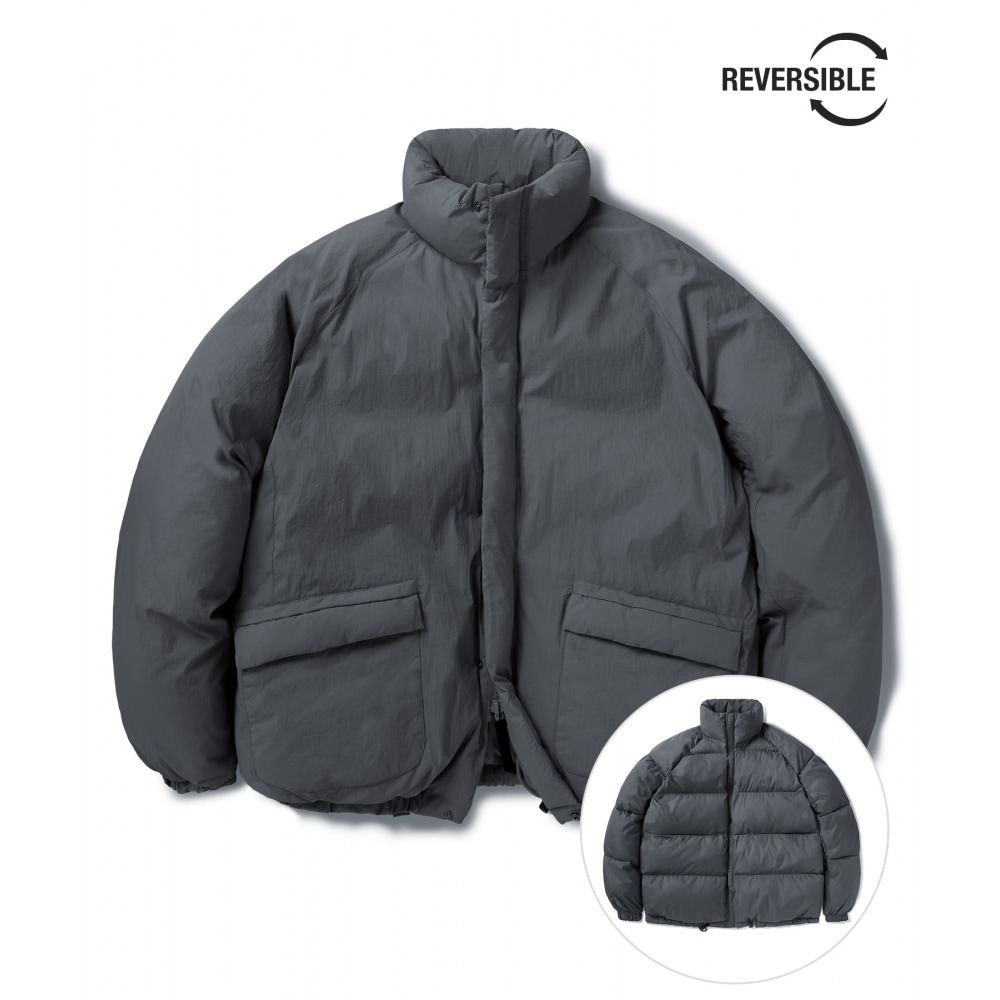 MINIMALPROJECT リバーシブルショートプッパーパディング MPJ105 [GRAY]
