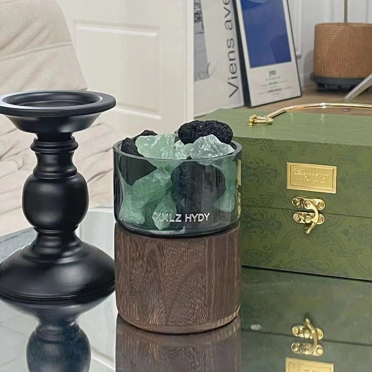 火を使わないアロマテラピーディフューザー ストーンフレグランスエッセンシャルオイル 誕生日ギフトボックス お土産 寝室 ホームニッチ装飾品