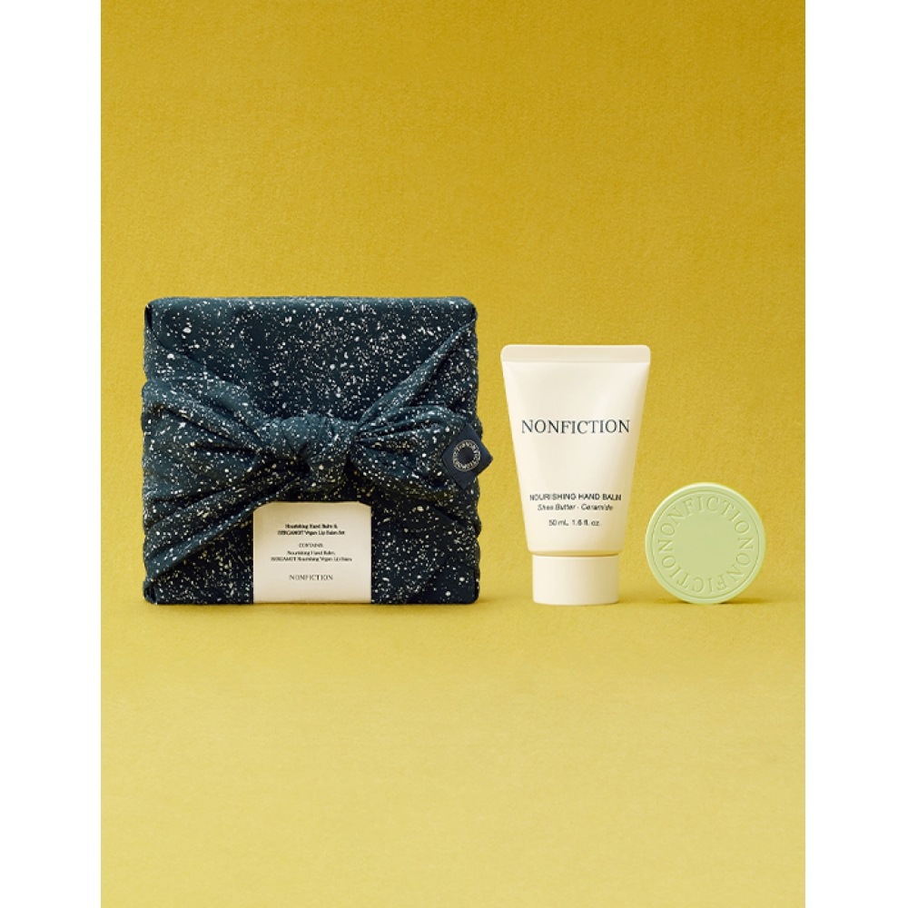 ノンフィクション 2026 ニューイヤーナリッシングハンドバーム&ベルガモットビーガンリップバームセット