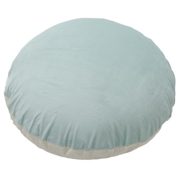 CELLUTANE A701a-635TBL/359WH ブルー [マカロンクッション ビーズクッション カバーリング 日本製] メーカー直送