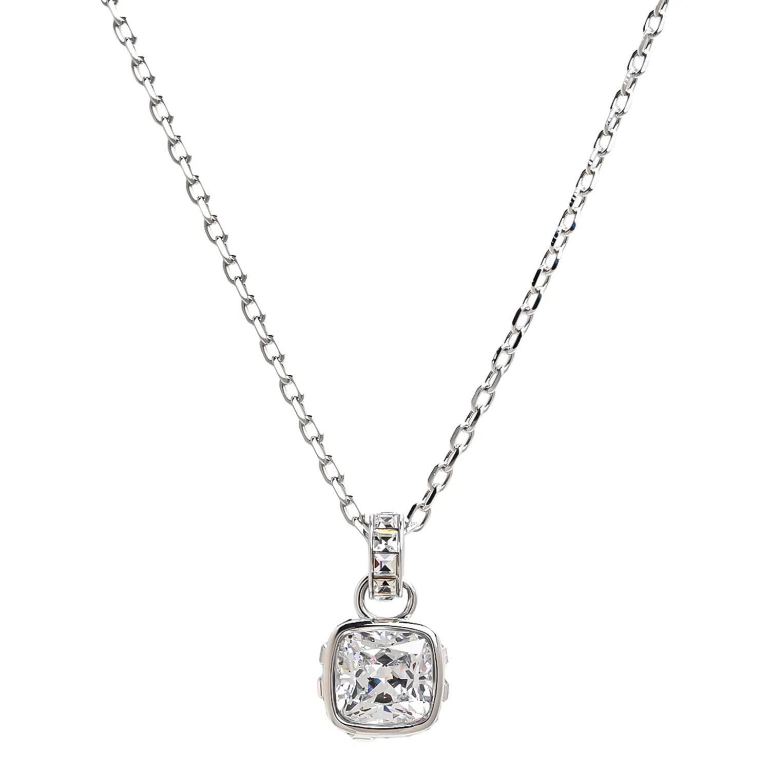 ネックレス Birthstone クリア シルバー 5651704 ジュエリー アクセサリー ペンダント