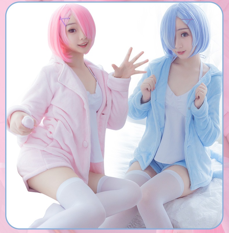 Re:ゼロから始める異世界生活　レム　Rem　ラム　Ram　パジャマ　コスプレ　衣装