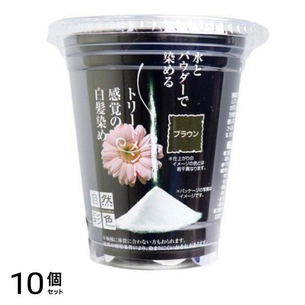 自然彩色 美容業界のプロから生まれた白髪染め ナチュラルブラウン 30g 10個セット 12,973円