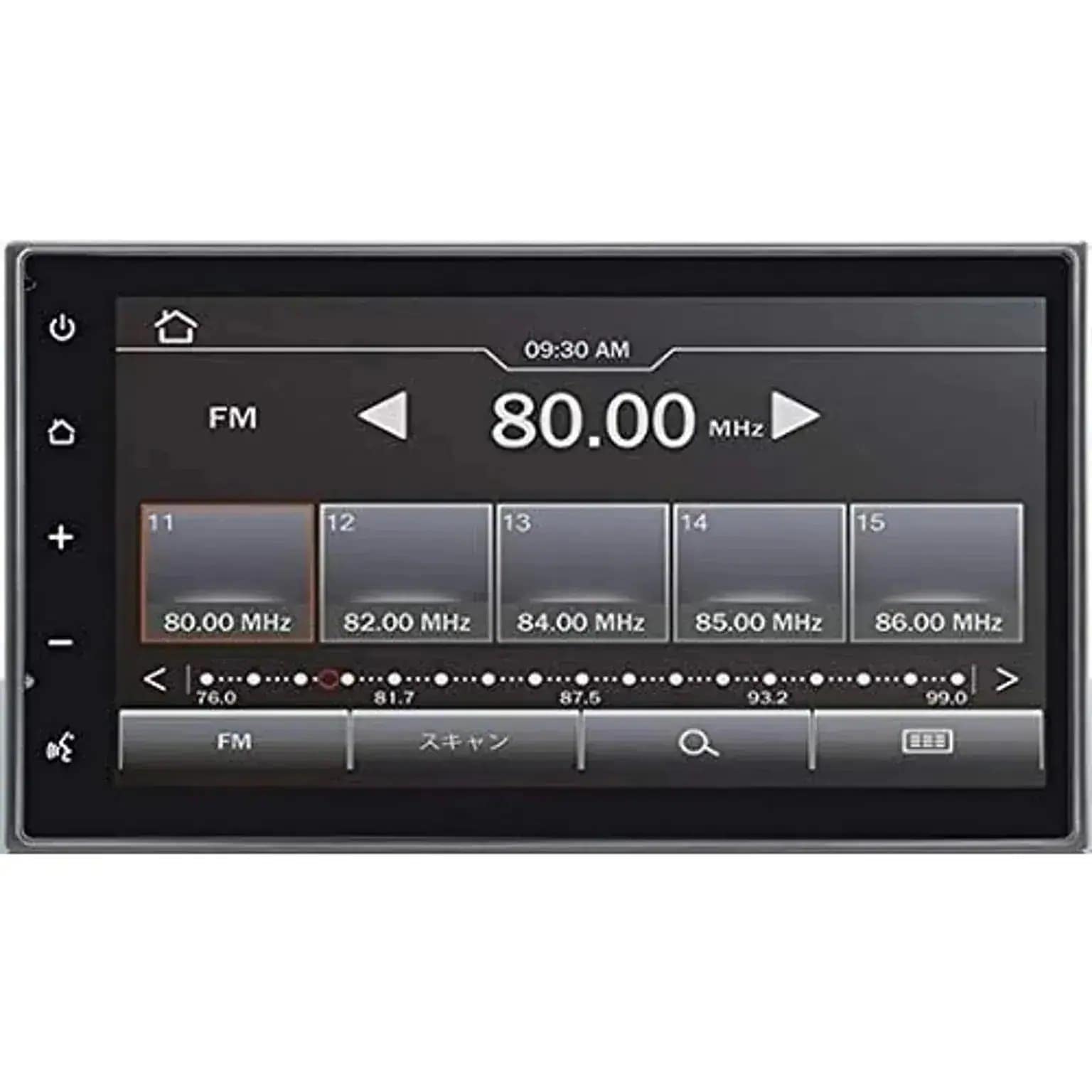 ディスプレイオーディオ スマートフォン連携 TY-1000A-B ワイド6.75型 VGA 2DIN FM/AM/USB/Bluetooth