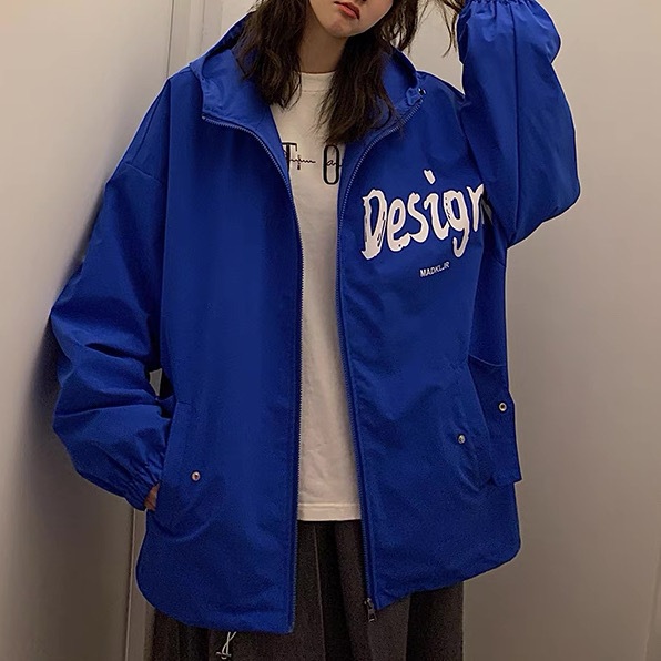 メンズ レディース ジャケット パーカー ブルゾン アウター 上着 長袖 ドロップショルダー オーバーサイズ ストリート カジュアル おしゃれ かっこいい ラフ メンズライク ボーイッシュ