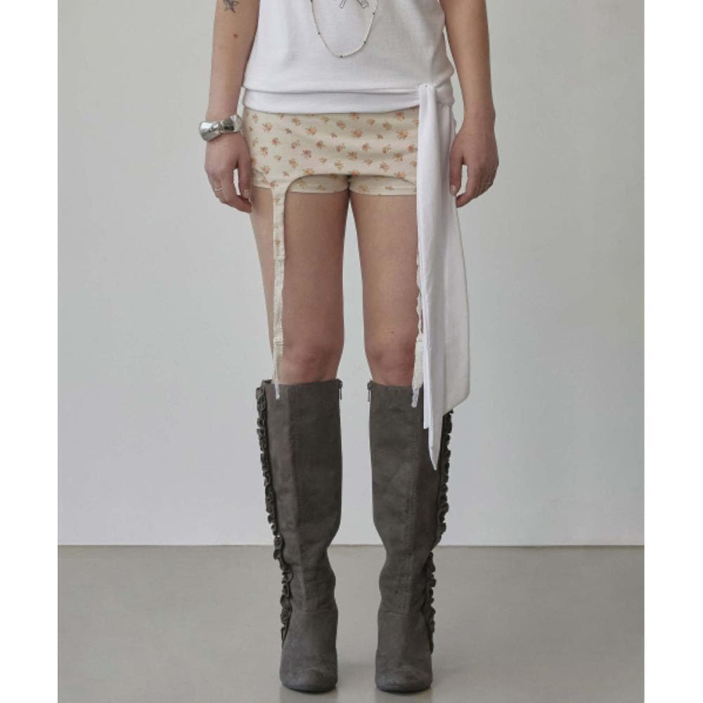 スカルプター Cottage Garter Belt Skort Raw SC25S439IV