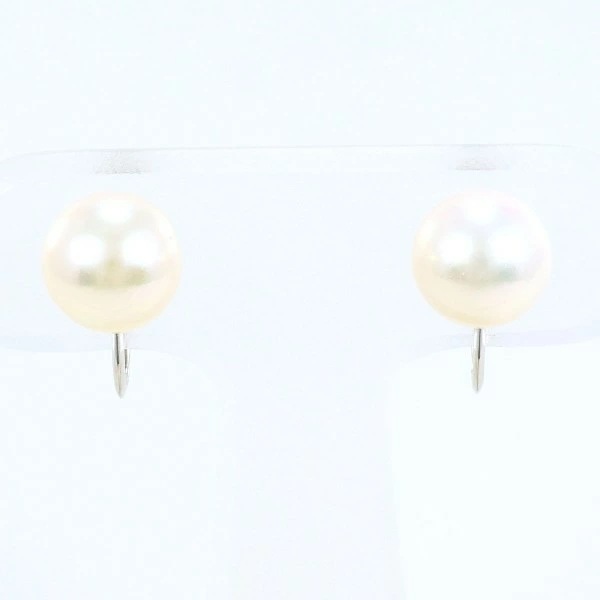 PT900 プラチナ イヤリング パール (真珠) 総重量約2.7g ジュエリー 中古