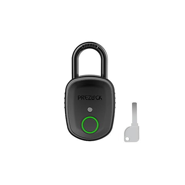 特価セール】Prezlock 南京錠 スマートロック 指紋認証 USB充電式 www