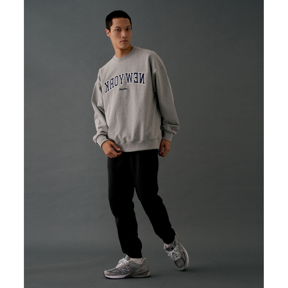 ペーパーボーイベーシックジョガーパンツ-チャコール