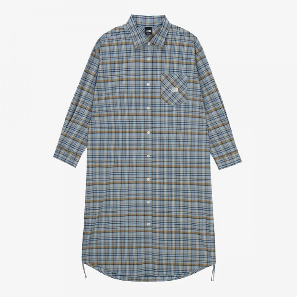 [ノースフェイス公式] NH8NR42A 女性用プリーツワンピース_ディープブルー