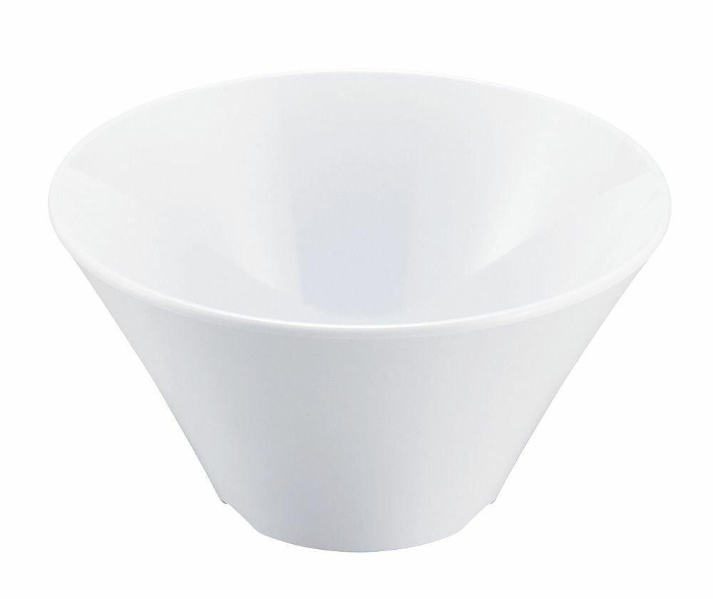 （まとめ買い）シンプルメラミン食器 白 めん鉢 18 SP-88W [x3]