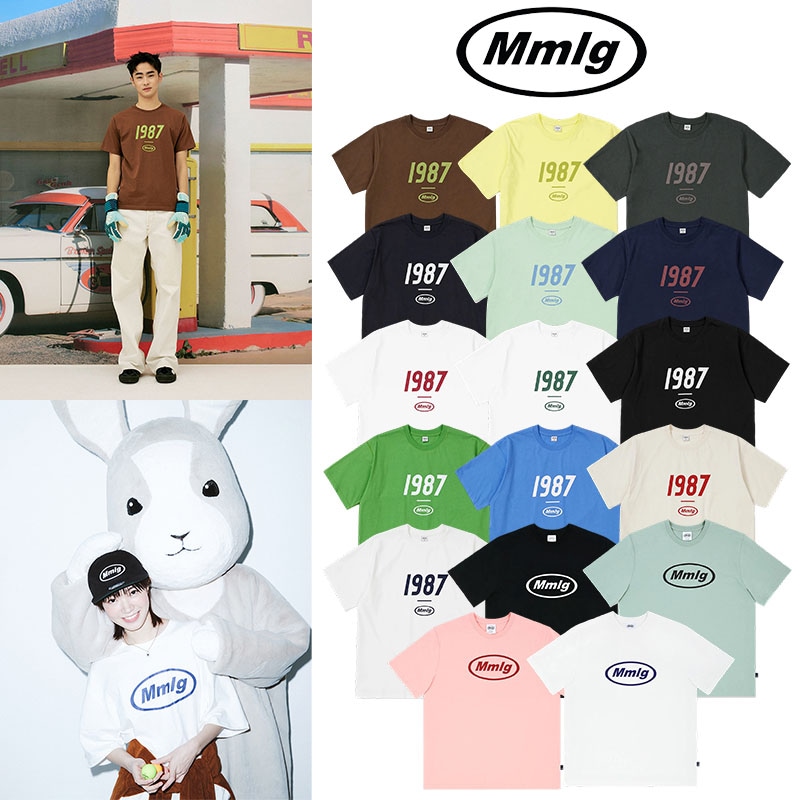 1987 HF-T TシャツMMLG HF-T Tシャツ 2TYPE 韓国 人気 ブランド