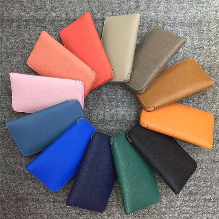 新品引割/本革長財布/TOGO皮財布/牛皮財布/お釣り財布/高級感財布/ハンドバッグ/バッグ/財布/軽量財布/長財布/高品質財布