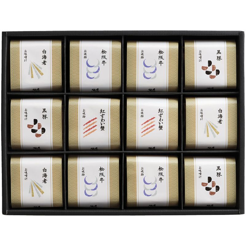 久右衛門 本格和風だし最中お吸物/お味噌汁詰合せ C-B 6,599円