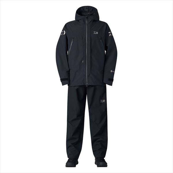 ダイワ レインウェア DR-1825 GORE-TEX コンビアップレインスーツ ブラック 4XL