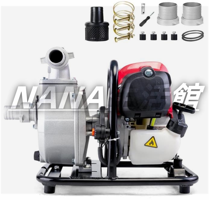 エンジンポンプ 4サイクル 全揚程30m 最大吐出量30m/h 吸水ポンプ エンジン式ポンプ 給水ポンプ レギュラーガソリン 揚水 排水 口径40mm