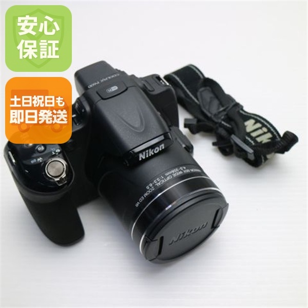 超美品 COOLPIX P600 ブラック デジカメ ニコン 97