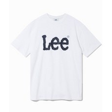 LEE 22SS ビッグ ツイッチ Tシャツ White