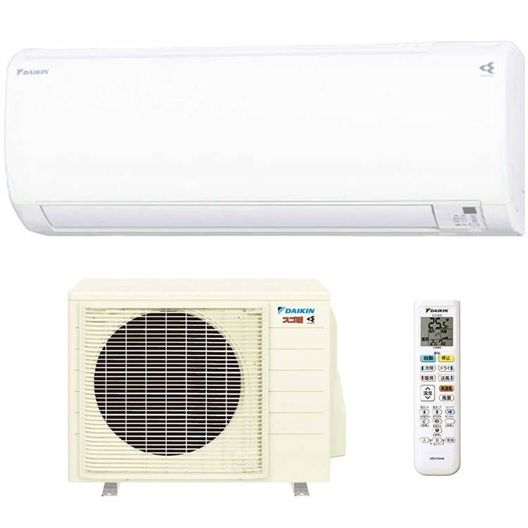 エアコン おもに6畳 スゴ暖 KXシリーズ 2025年モデル 高暖房 水内部クリーン 単相100V S225ATKS-W
