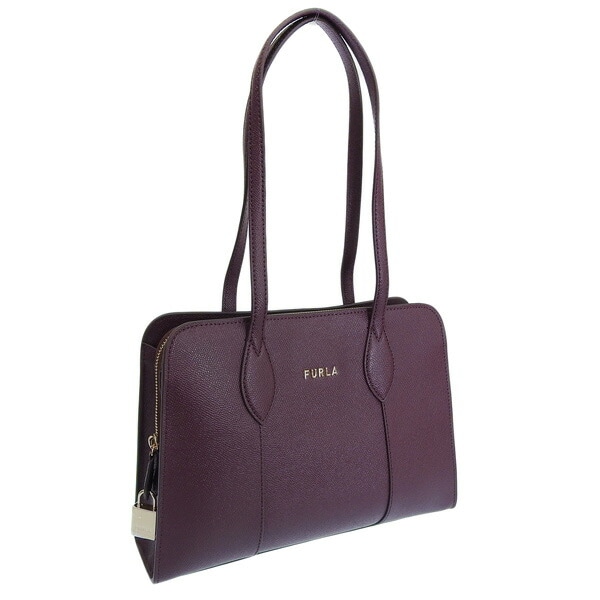フルラ バッグ レディース トートバッグ アウトレット レザー ワイン VITTORIA BUSINESS M TOTE WB01081BX03062367S FURLA