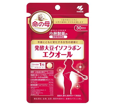 他サイト： 小林製薬の栄養補助食品 サプリメント 大豆イソフラボン [栄養補助食品 / 30粒 / 30日分 ]の商品画像