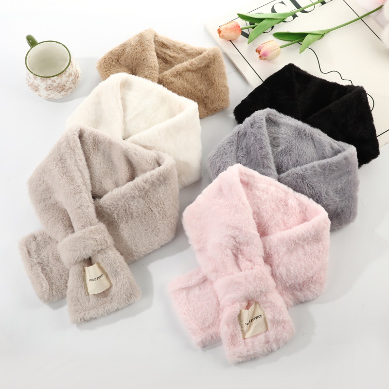 マフラー ニット 無地 おしゃれ 柔らかい 防寒 寒さ対策 秋冬 通勤 通学 クリスマスギフト